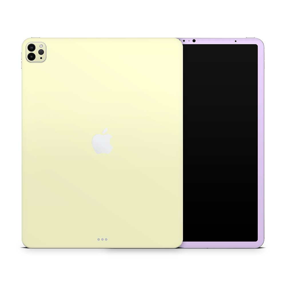 Lilac Yellow Retro Pastels Apple iPad Pro Skin