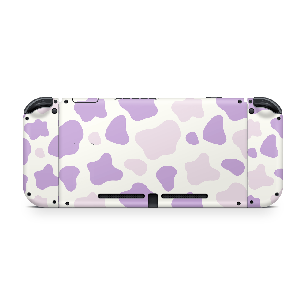 Lavender Moo Moo Nintendo Switch Skin