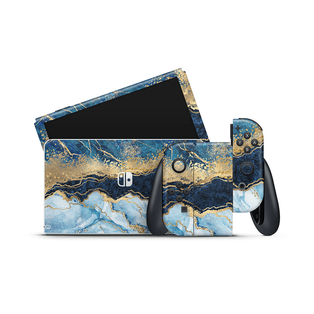 Royal Beach Nintendo Switch OLED Skin
