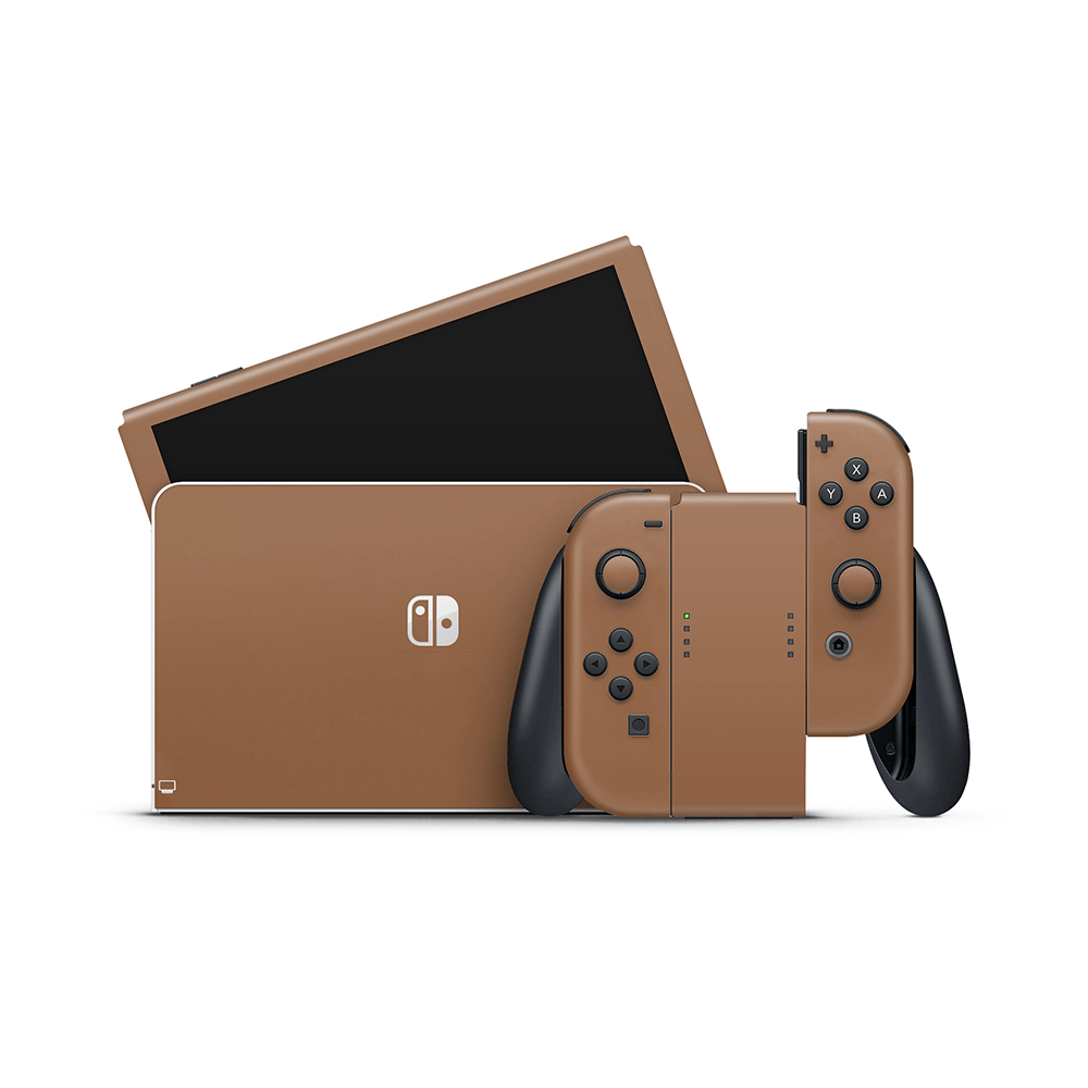 Hot Chocolate Nintendo Switch OLED Skin