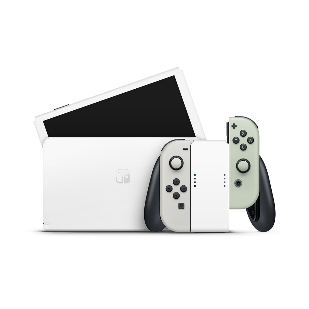 Warm Sage Nintendo Switch OLED Skin