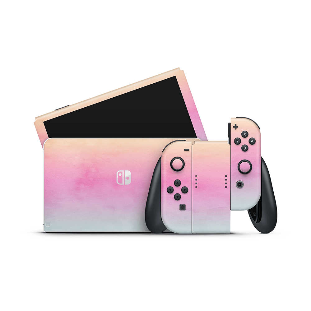 Summer Popsicles Nintendo Switch OLED Skin