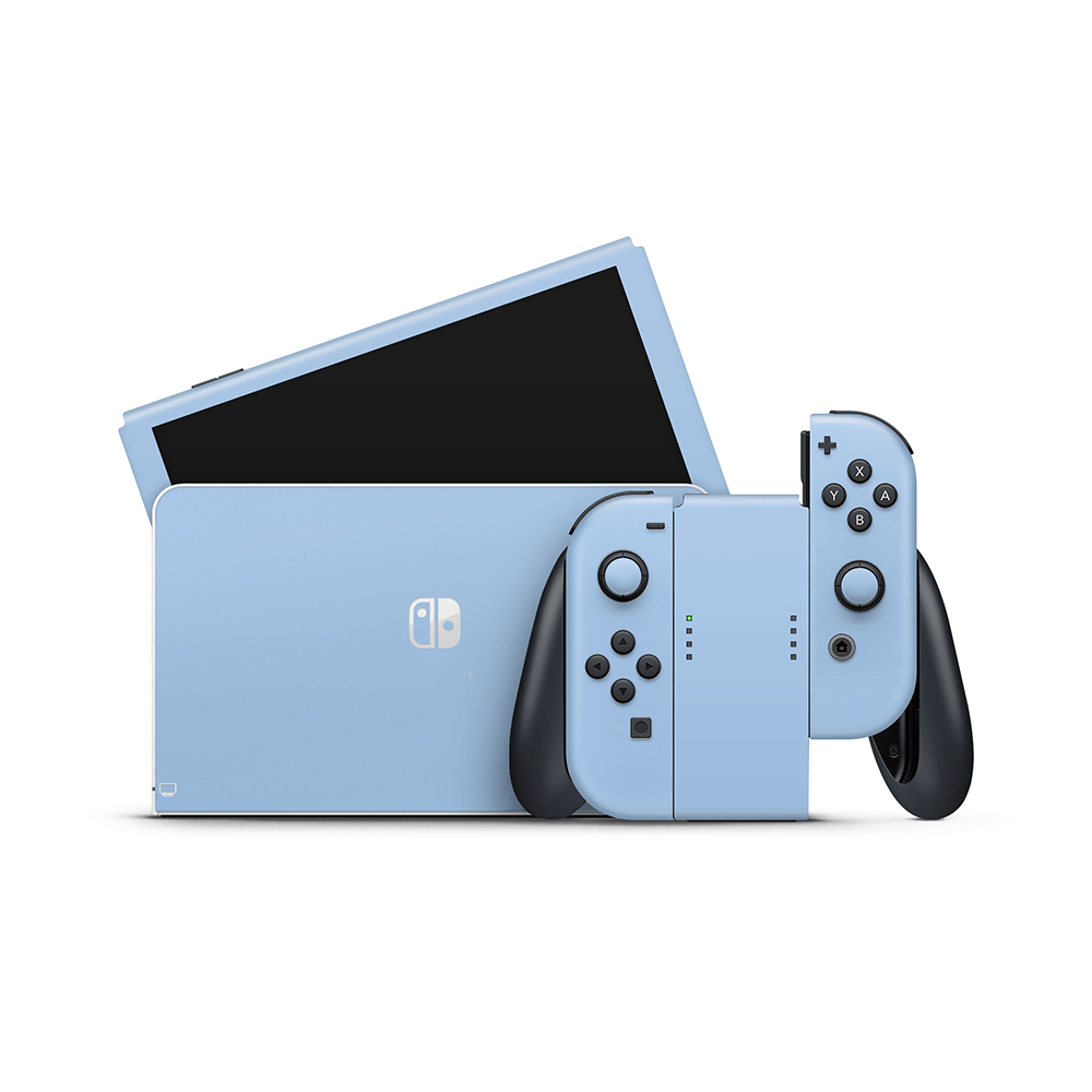 Middleton Blue Nintendo Switch OLED Skin