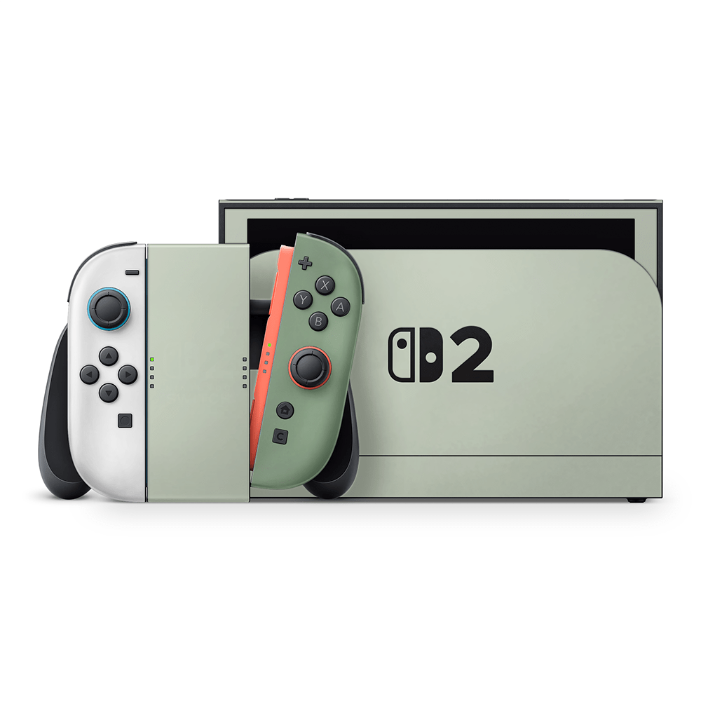 Timberland Green Nintendo Switch 2 Skin