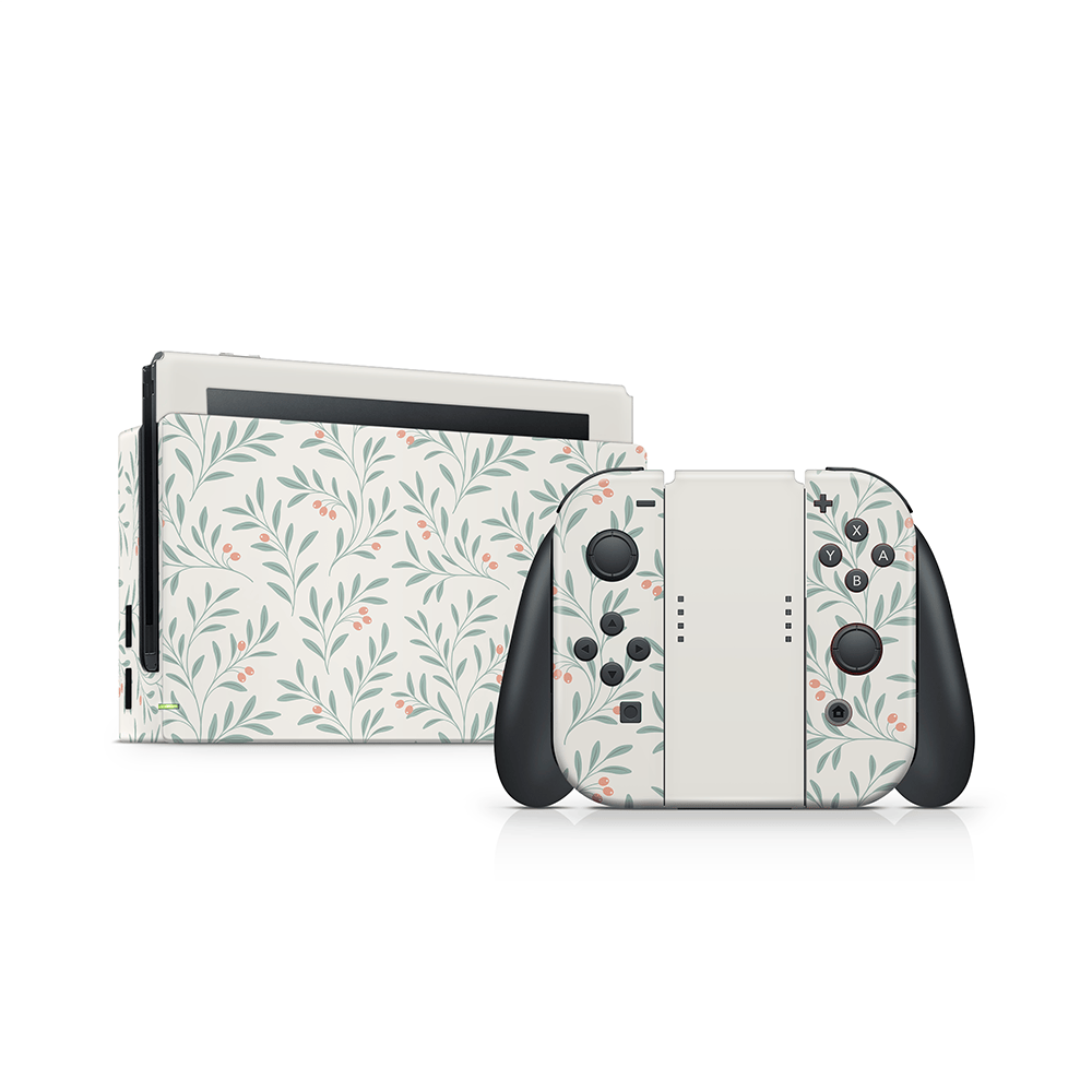 Olive Meadow Nintendo Switch Decal Skin