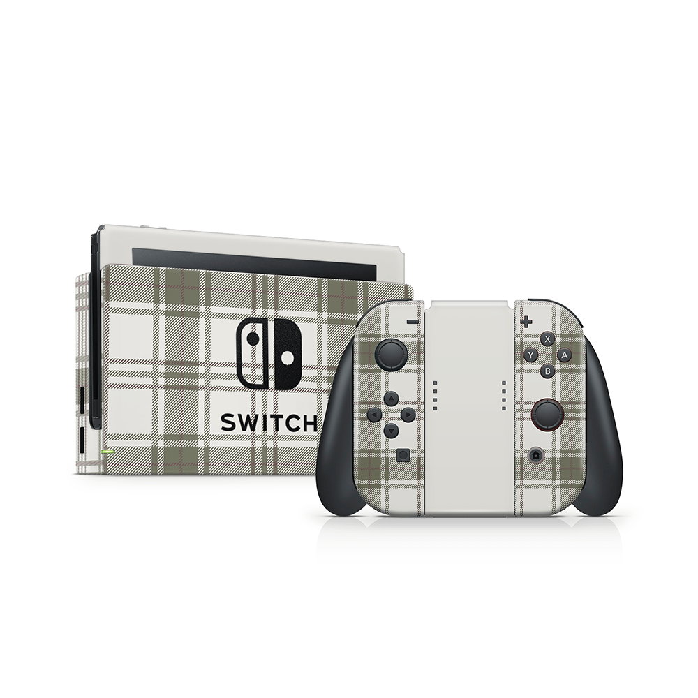 Forest Linens Nintendo Switch Skin