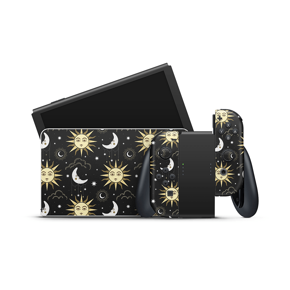 Solaris Moon Nintendo Switch OLED Skin