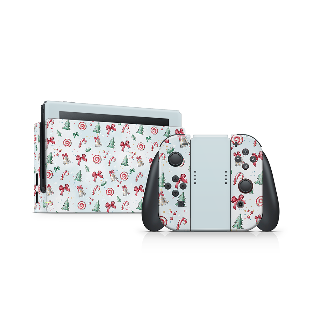 Frosty Festives Nintendo Switch Skin