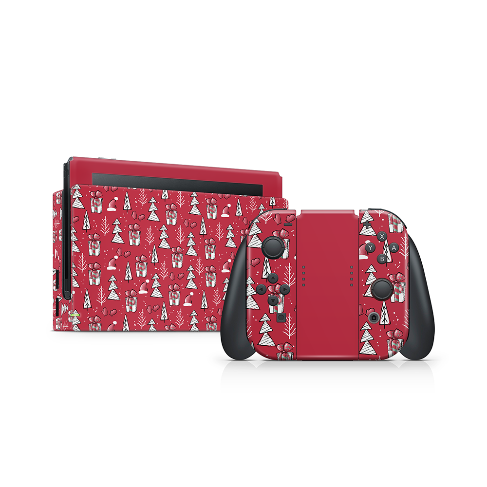 Christmas Morning Nintendo Switch Skin