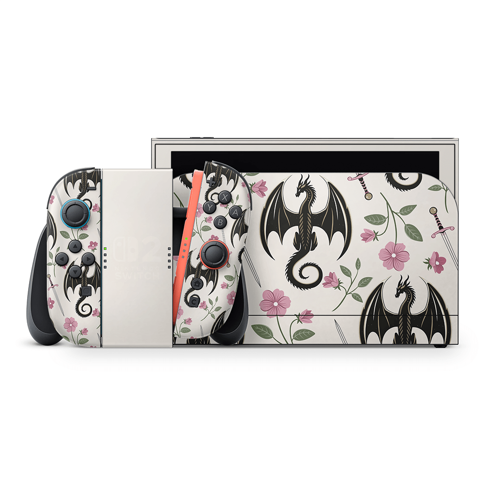 Emberpetal Dragons Nintendo Switch 2 Skin
