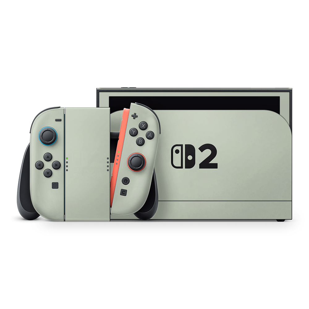 Sage Green Nintendo Switch 2 Skin