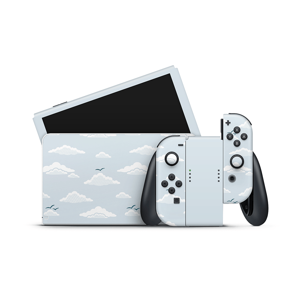 Sky LIght Nintendo Switch OLED Decal Skin