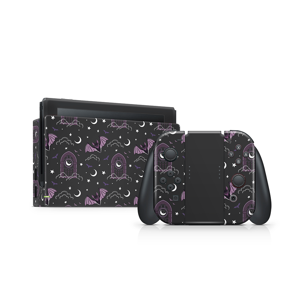 Violet Night Nintendo Switch Skin