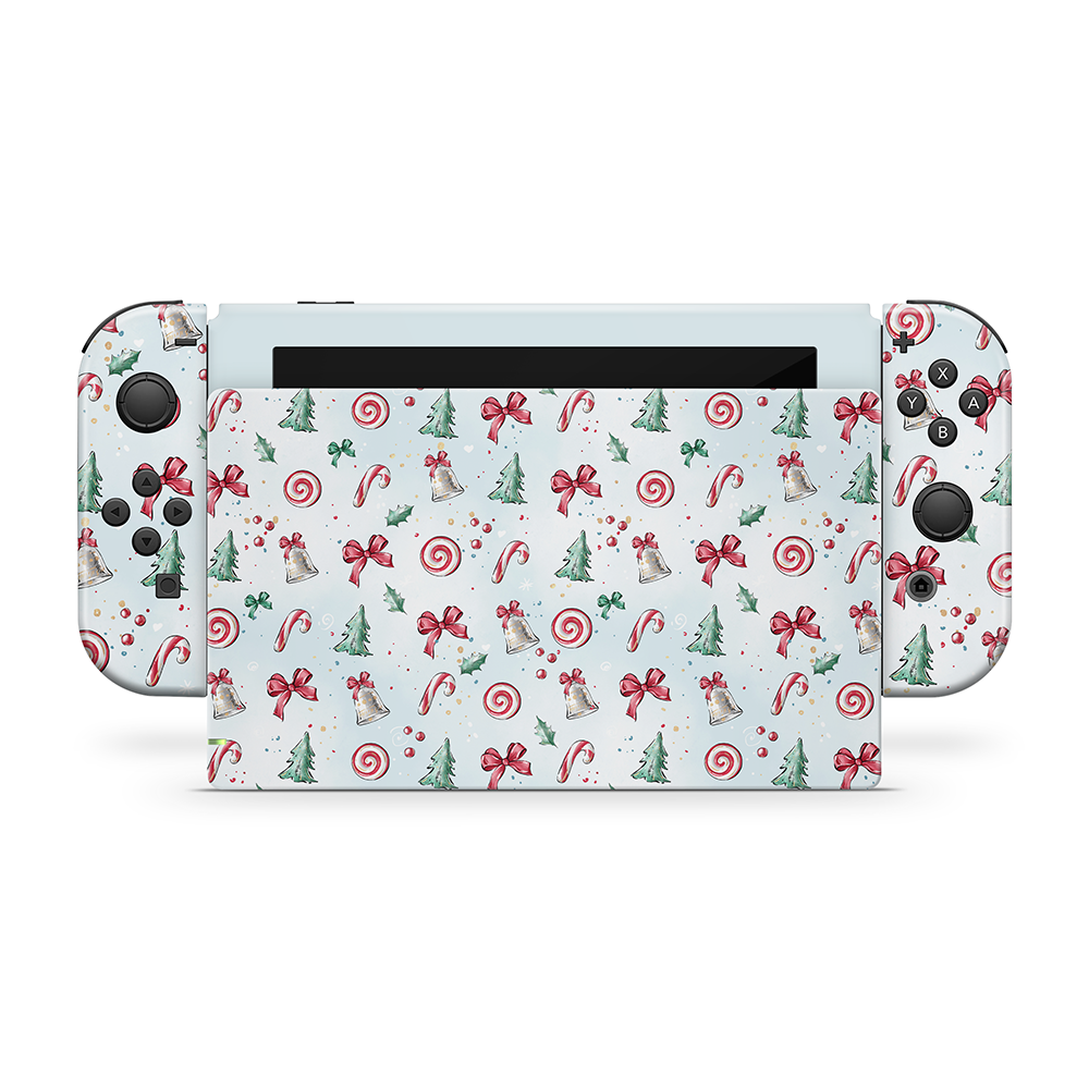 Frosty Festives Nintendo Switch Skin