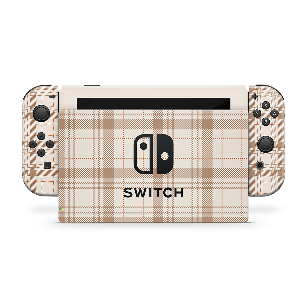 Cocoa Linens Nintendo Switch Skin