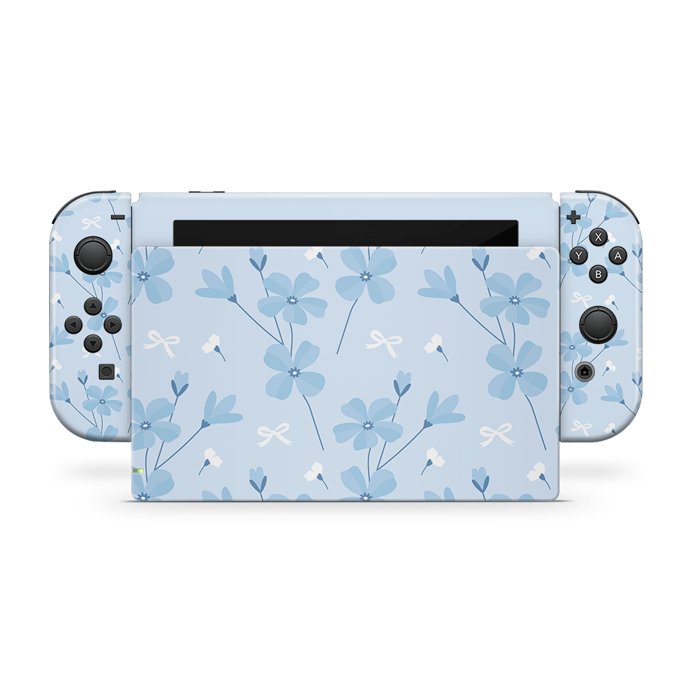 Forget Me Not Nintendo Switch Skin