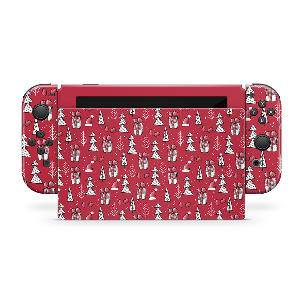 Christmas Morning Nintendo Switch Skin