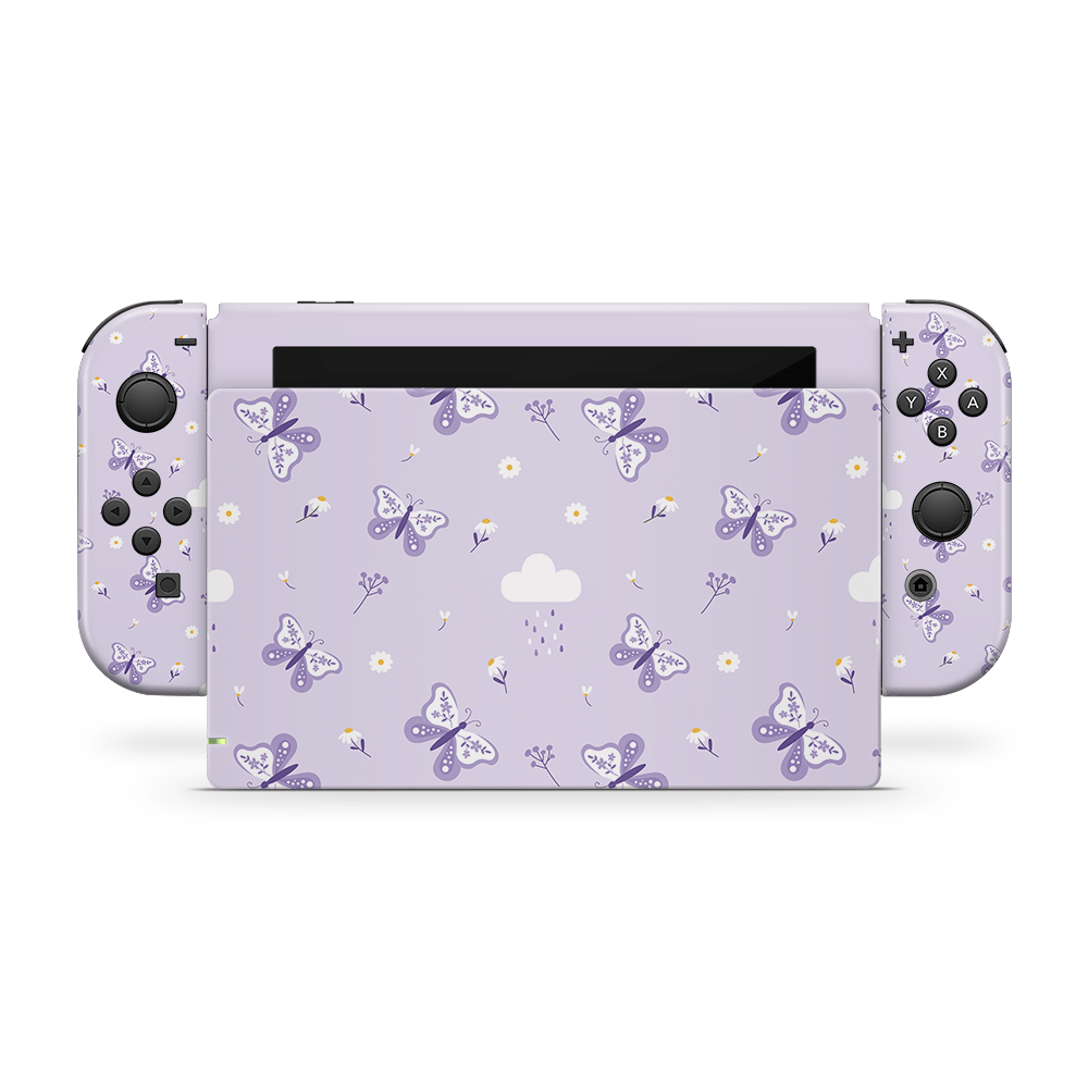 Butterfly Dreams Nintendo Switch Skin