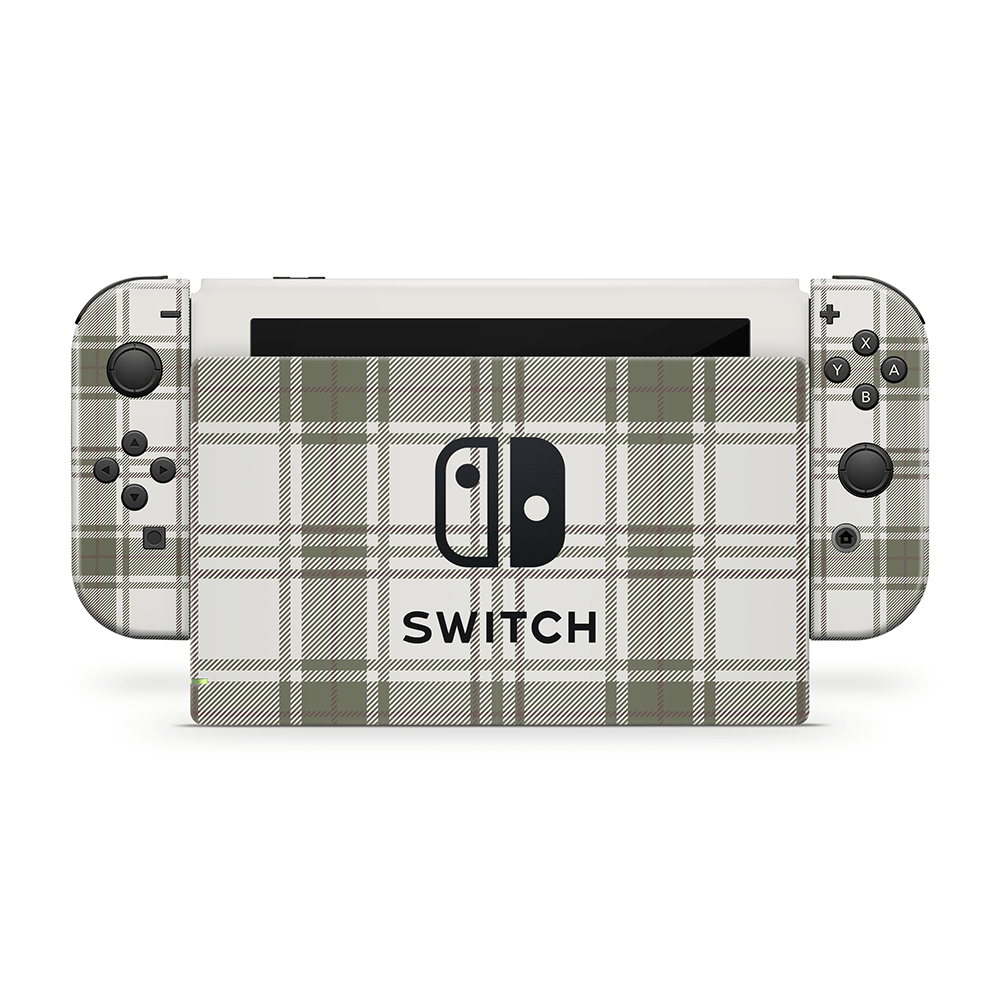 Forest Linens Nintendo Switch Skin