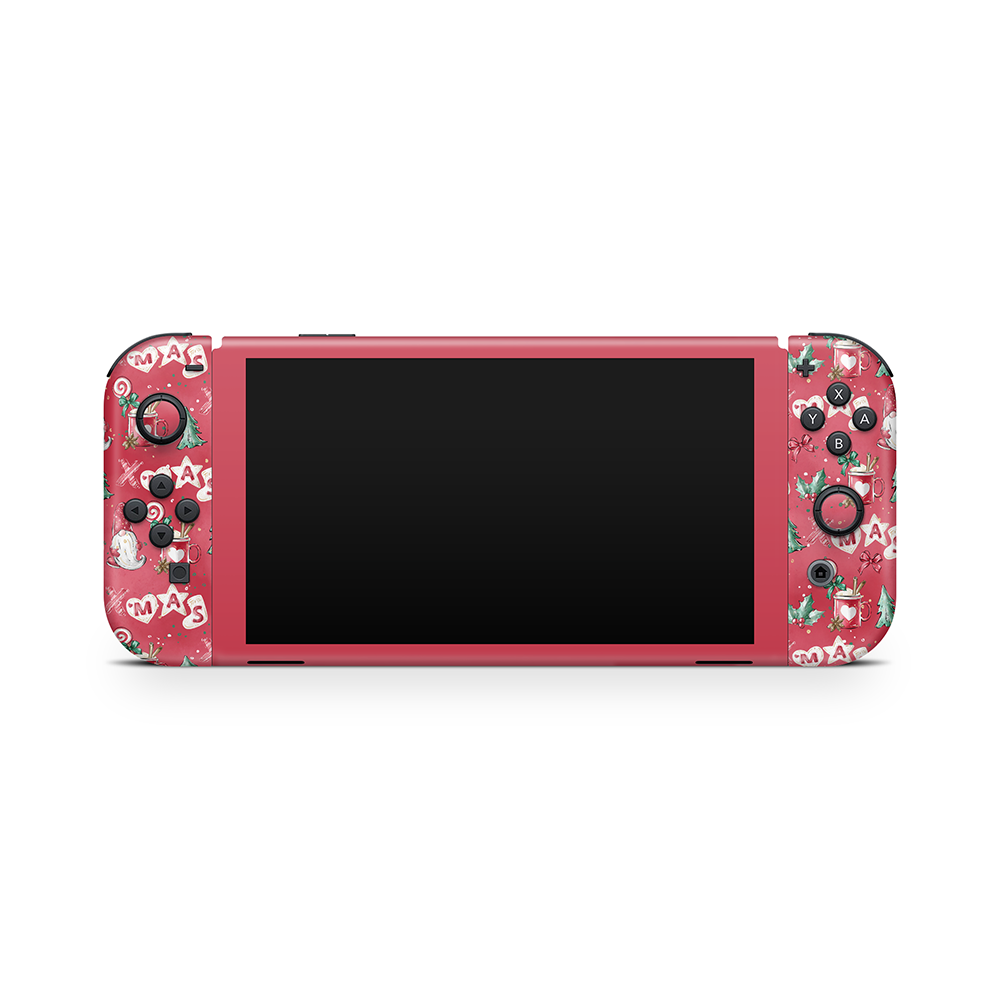 Jolly Gnomes Nintendo Switch OLED Skin