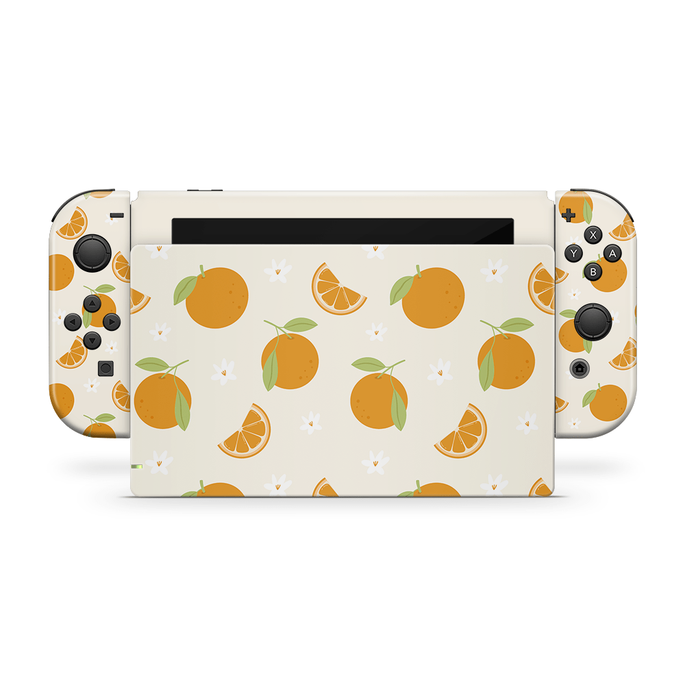Sunkissed Citrus Nintendo Switch Skin