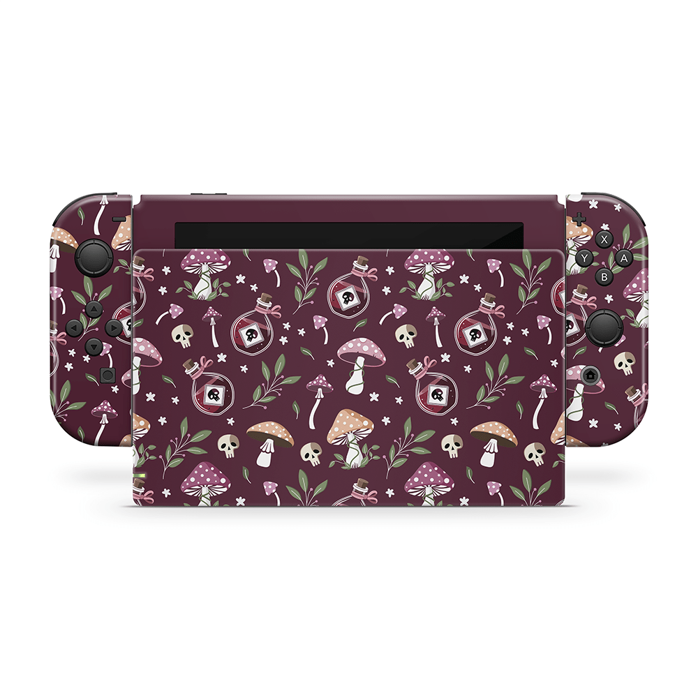 Scarlet Toxin Nintendo Switch Skin