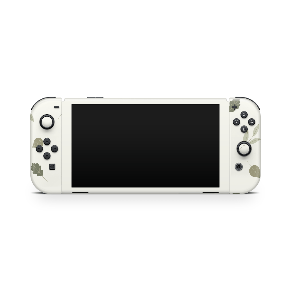 Leafy Foliage Nintendo Switch OLED Skin