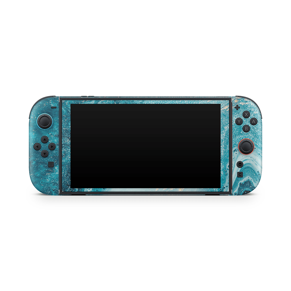 Aqua Beach Nintendo Switch 2 Skin
