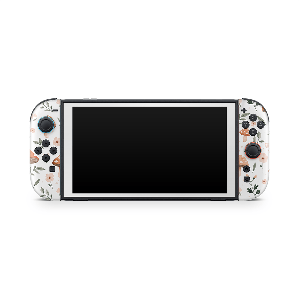 Spring Mushies Nintendo Switch 2 Skin