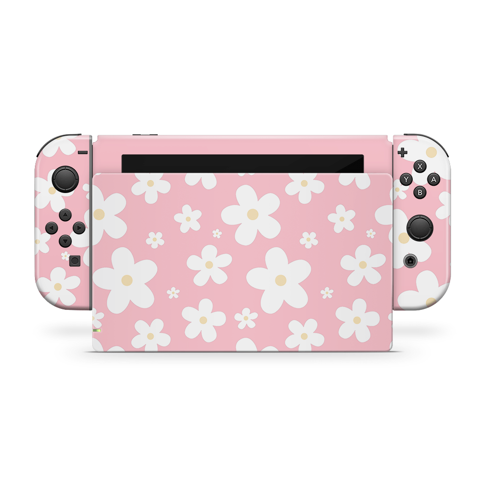 Sweet Daisies Nintendo Switch Skin