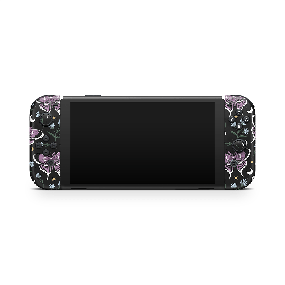 Dreamveil Moth Nintendo Switch OLED Skin