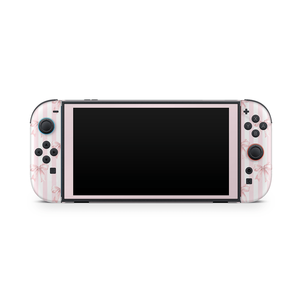 Blush Bows Nintendo Switch 2 Skin