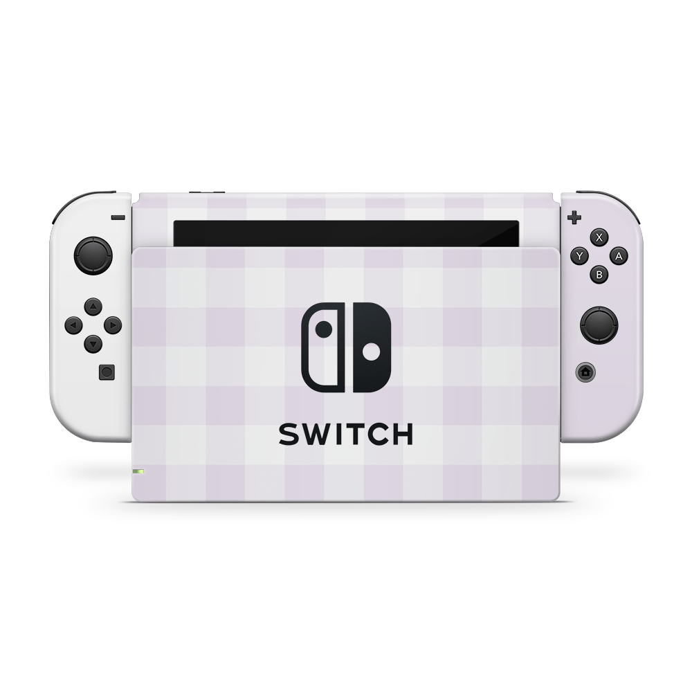 Lavender Blooms Nintendo Switch Skin
