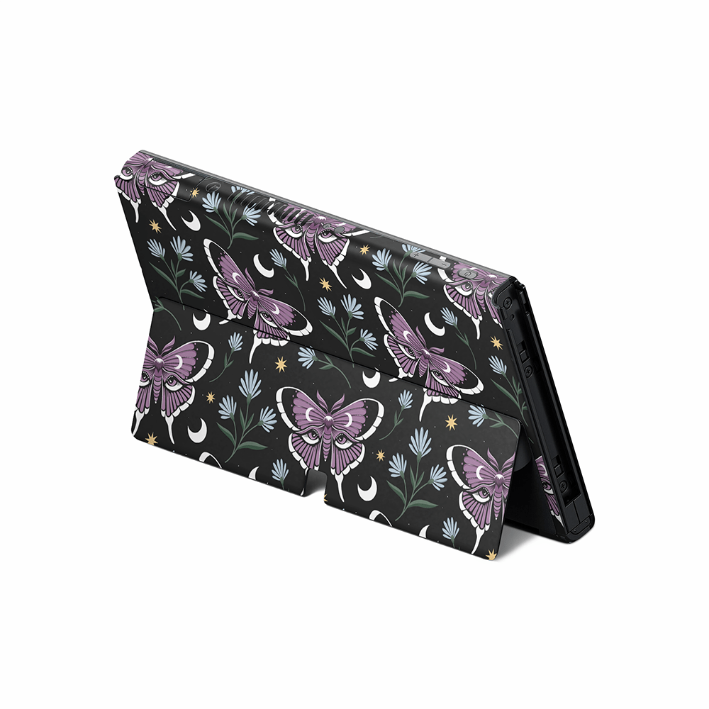Dreamveil Moth Nintendo Switch OLED Skin