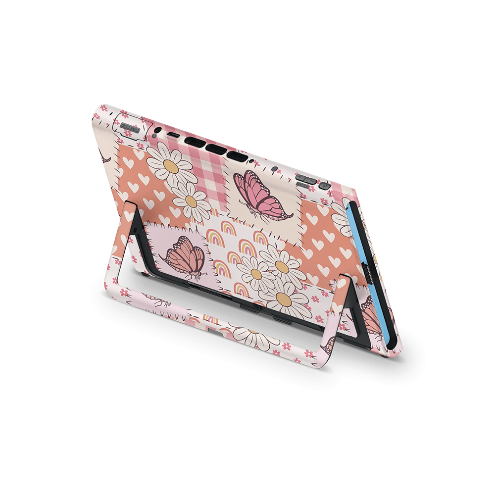 Blush Patchwork Nintendo Switch 2 Skin