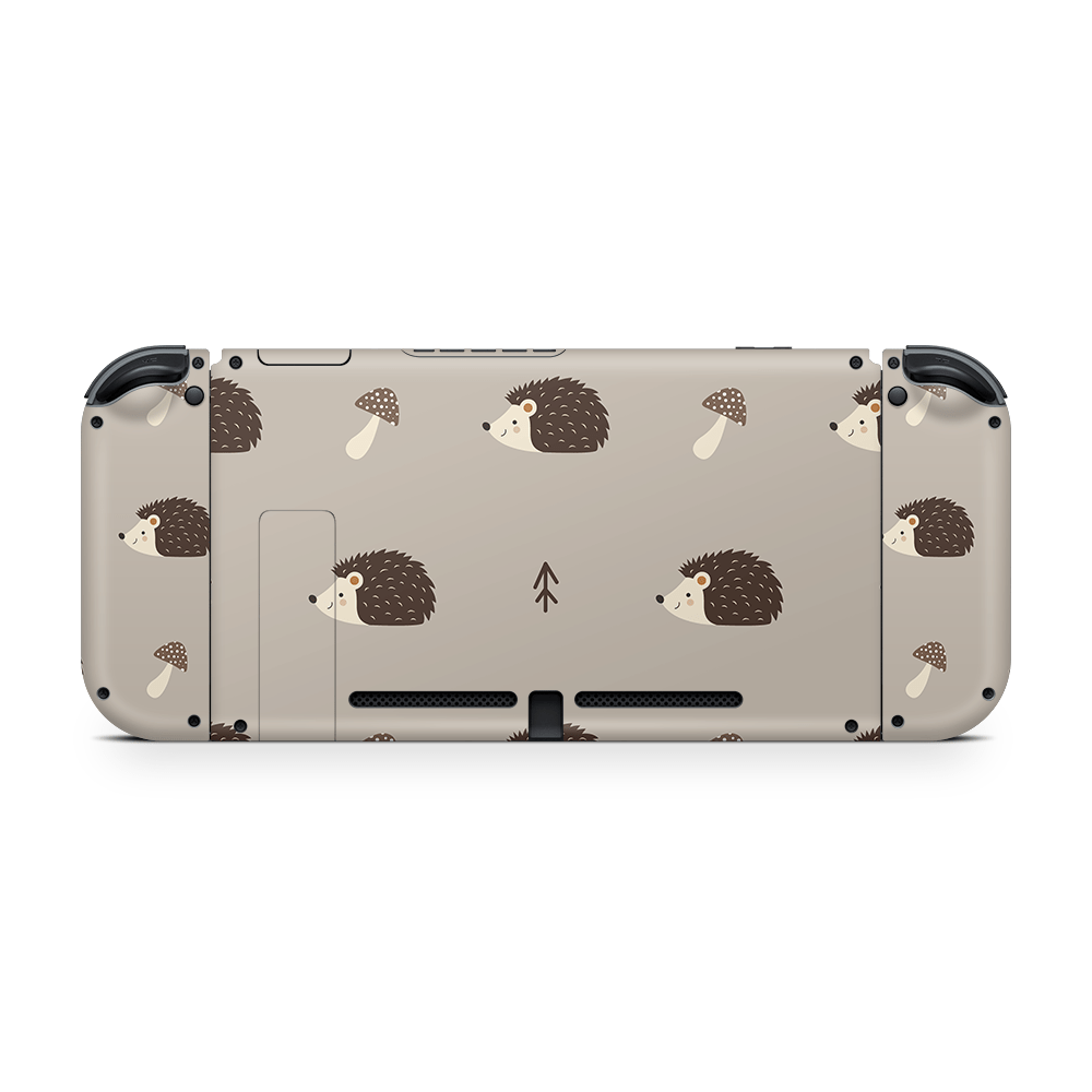 Woodsy Hedgehogs Nintendo Switch Skin