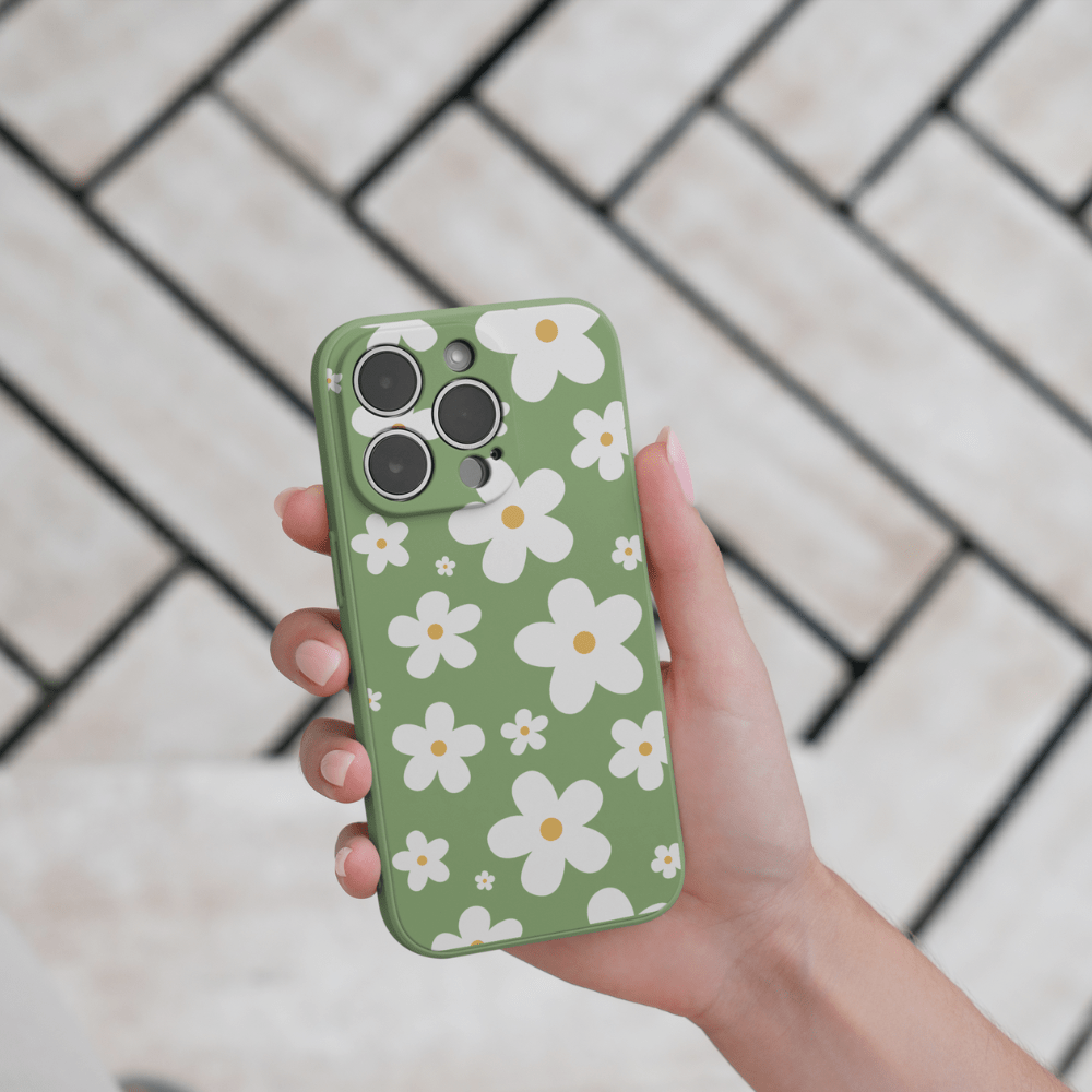 Verdant Daisies iPhone Cases