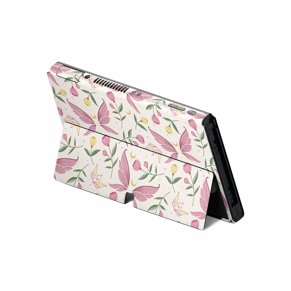 Fairy Roselight Nintendo Switch OLED Skin