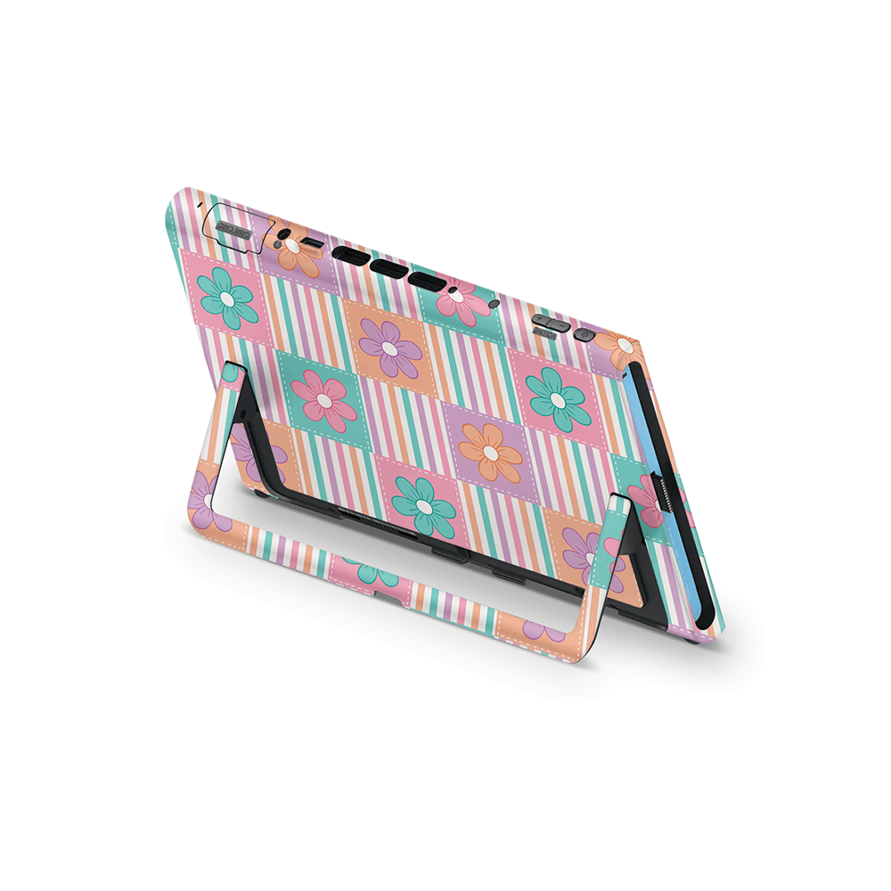 Daisy Patchwork Nintendo Switch 2 Skin