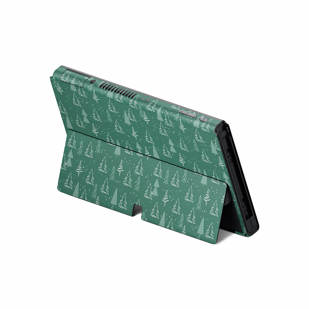 Evergreen Pine Nintendo Switch OLED Skin