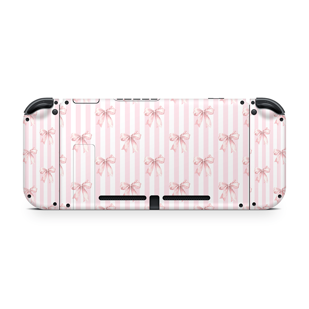 Blush Bows Nintendo Switch Skin