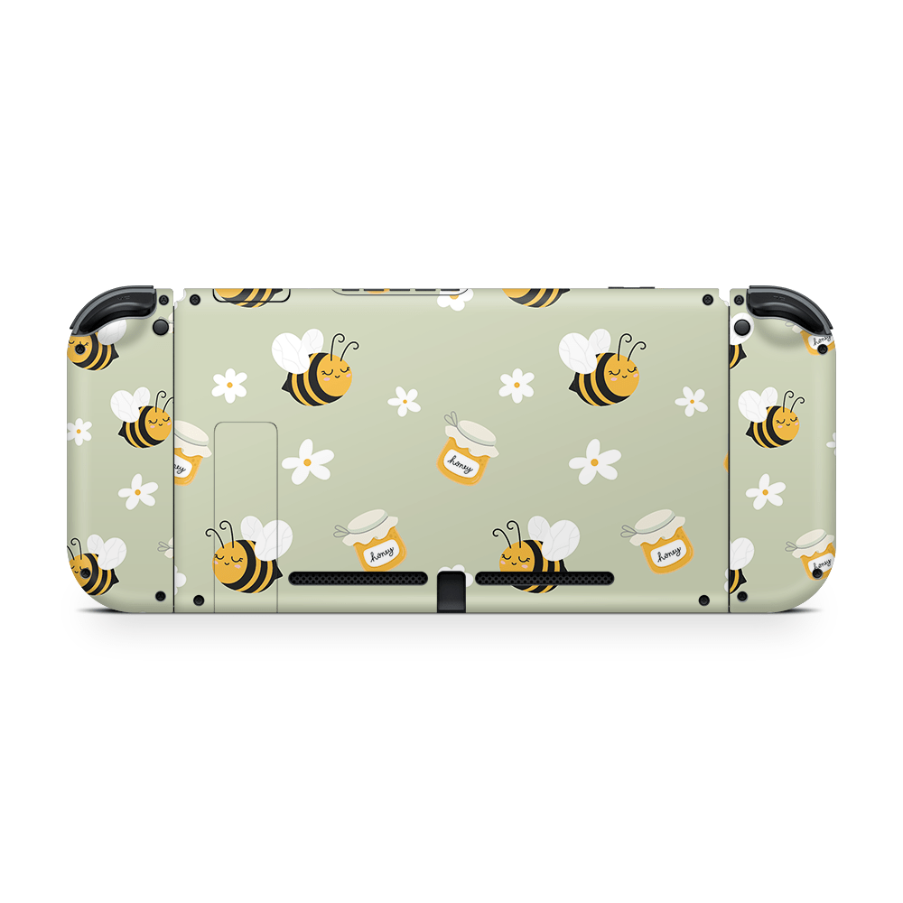 Honey Bees Nintendo Switch Skin