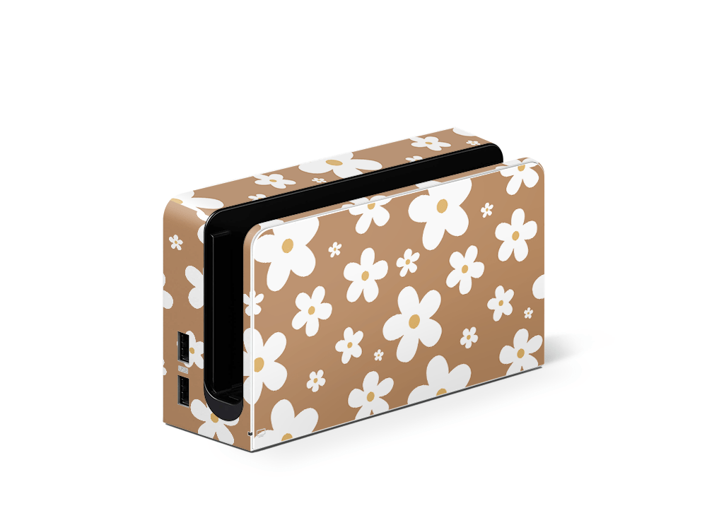 Woodland Daisies Nintendo Switch OLED Skin