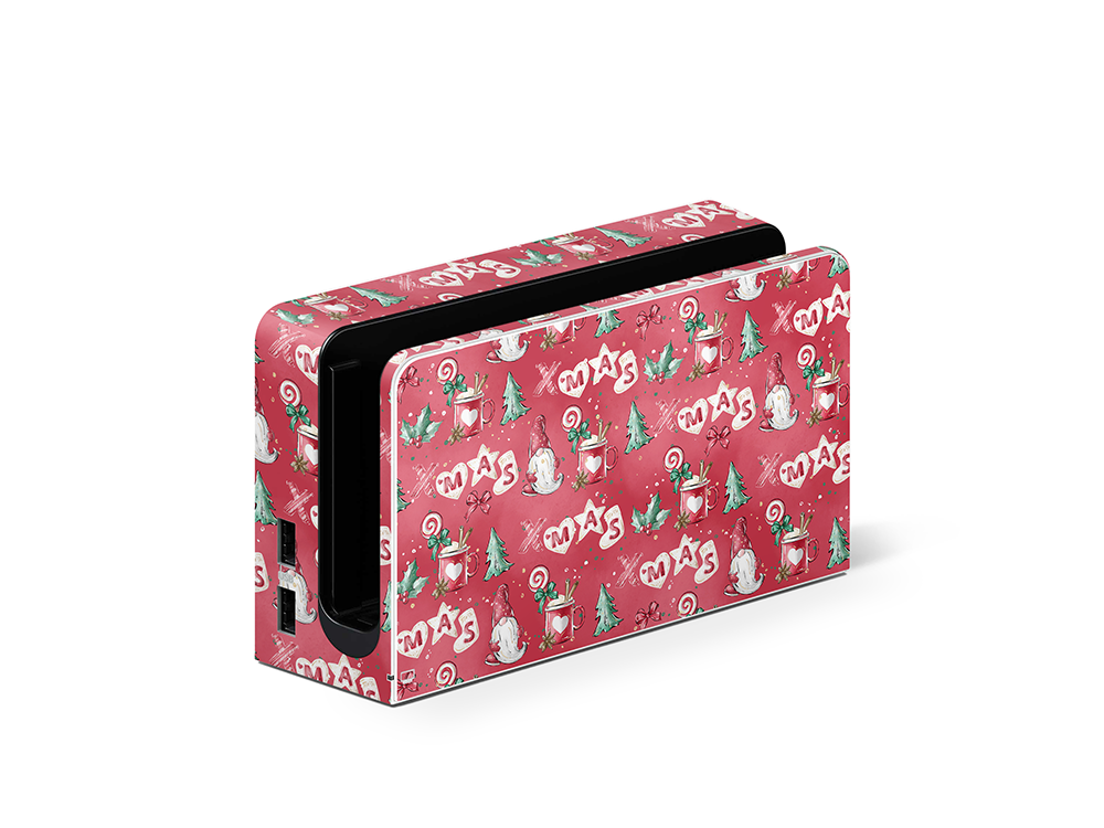 Jolly Gnomes Nintendo Switch OLED Skin