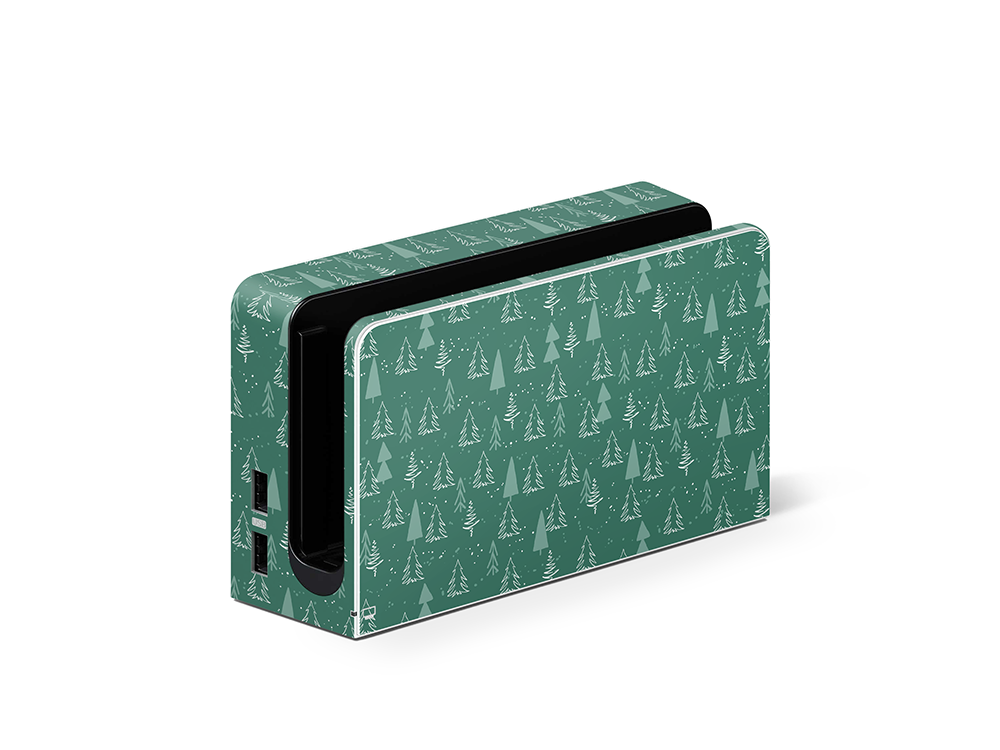 Evergreen Pine Nintendo Switch OLED Skin