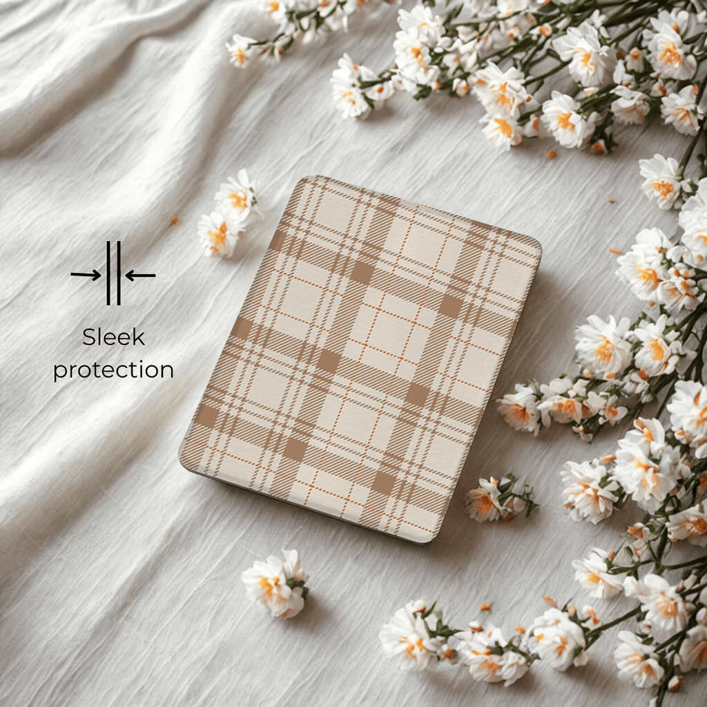 Cocoa Linen - Lightweight Everyday Kindle Case