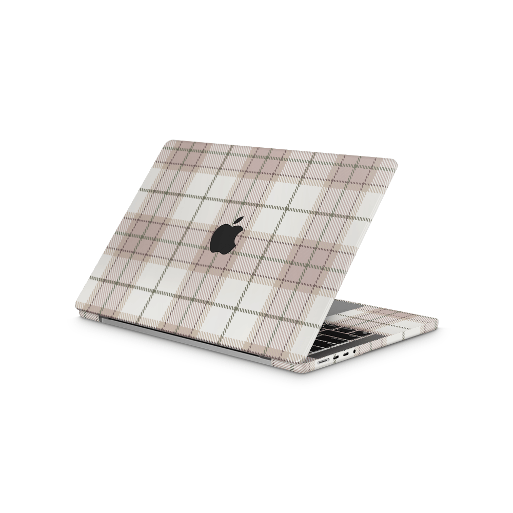 Mauve Linens Apple MacBook Skins