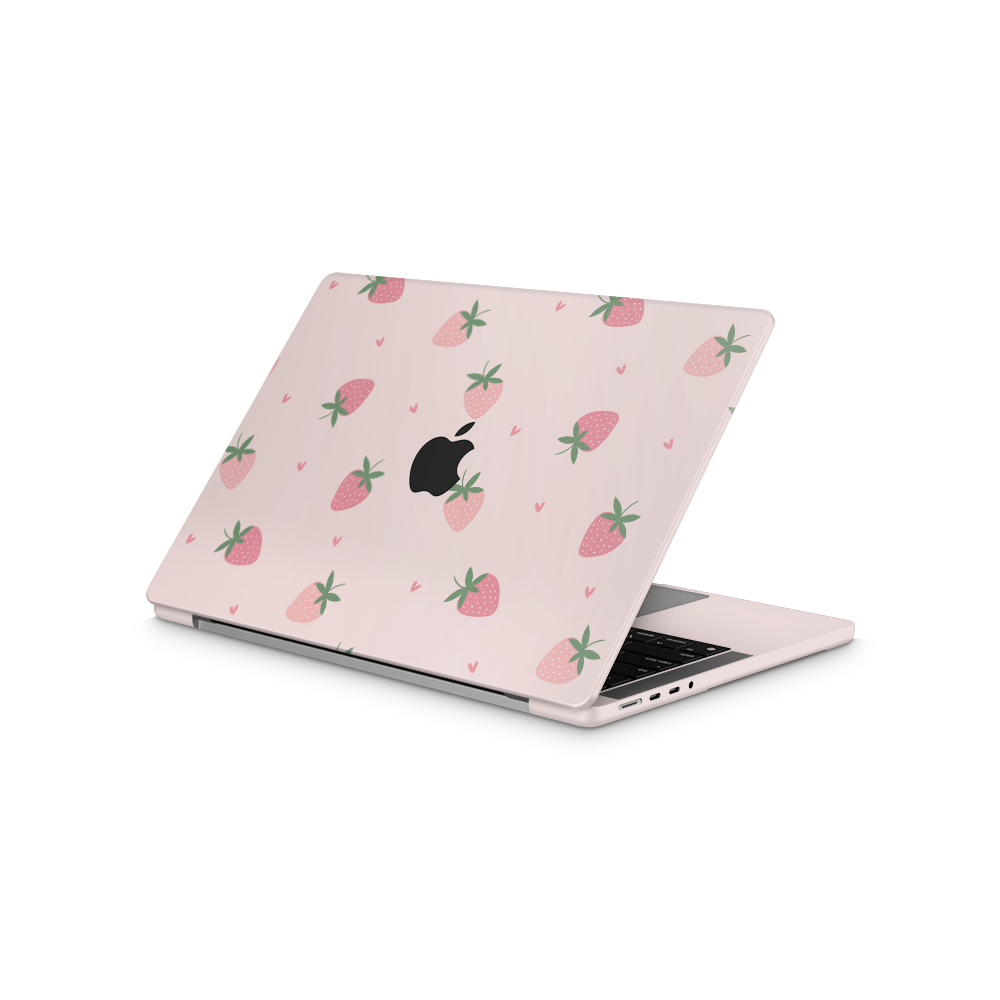 Strawberry Fields Apple MacBook Skins
