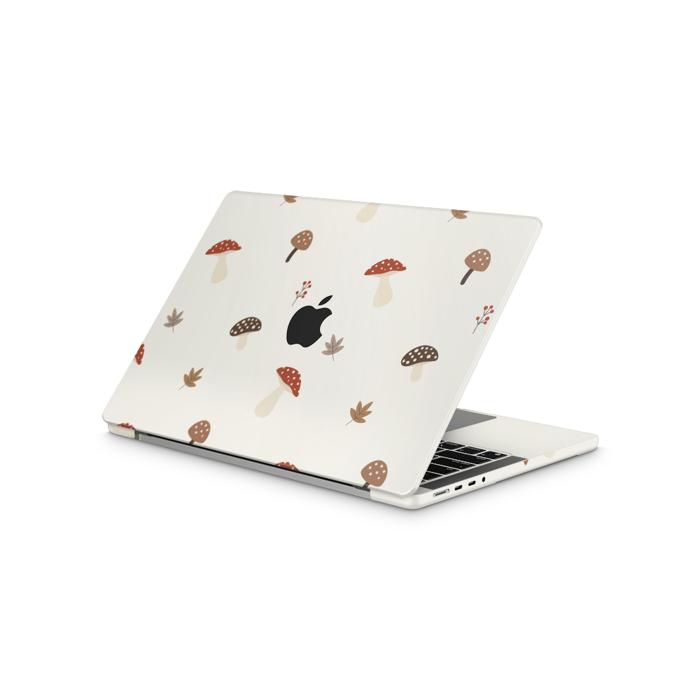 Autumn Mushies Apple MacBook Skins