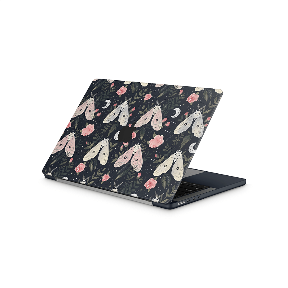 Gentle Moths Apple MacBook Skins